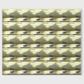 Nachmittagsmoose Geschenkpapier (Flach)