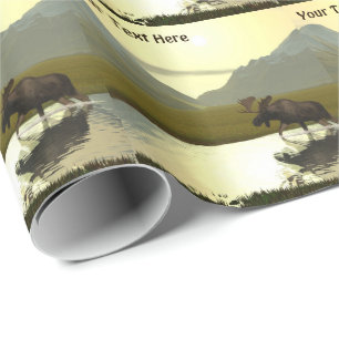 Nachmittagsmoose Geschenkpapier