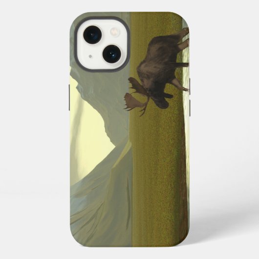 Nachmittagsmoose iPhone Hülle (Rückseite)