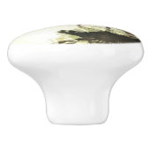 Nachmittagsmoose Keramikknauf (Seitenansicht)