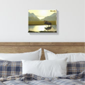 Nachmittagsmoose Leinwanddruck (Insitu (Schlafzimmer))