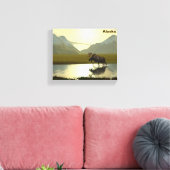 Nachmittagsmoose Leinwanddruck (Insitu (Wohnzimmer))