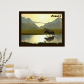 Nachmittagsmoose Poster (Küche)