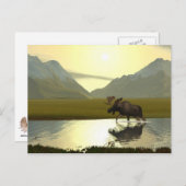 Nachmittagsmoose Postkarte (Vorne/Hinten)