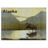 Nachmittagsmoose Schneidebrett (Vorderseite)