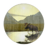 Nachmittagsmoose Schneidebrett (Vorderseite)