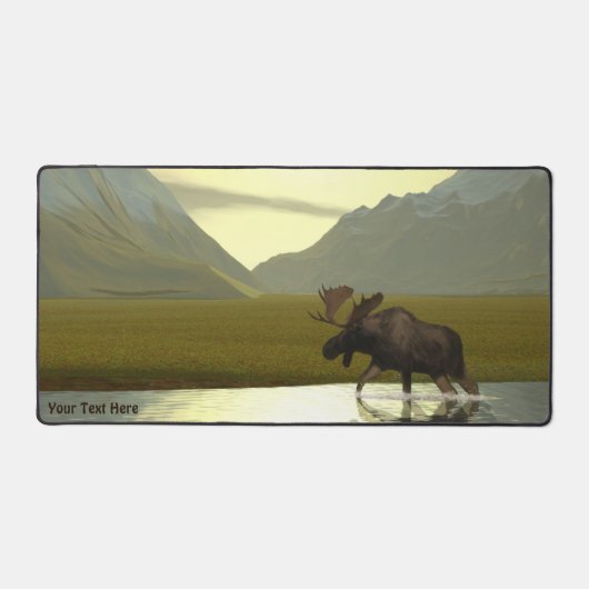 Nachmittagsmoose Schreibtischunterlage (Vorderseite)