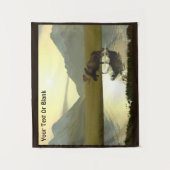 Nachmittagsmoose Wandteppich (Vorderseite)