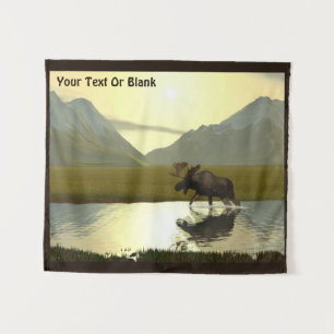 Nachmittagsmoose Wandteppich