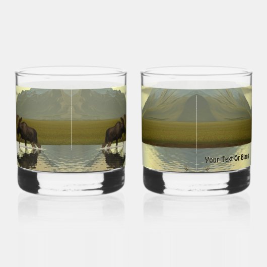 Nachmittagsmoose Whiskyglas (Links)