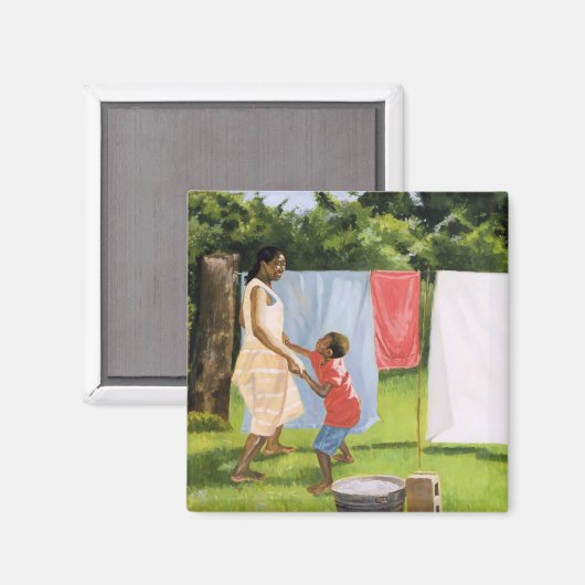 Nachmittagspause 2000 magnet (Vorderseite/Rückseite)