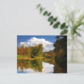 Nachmittagsreflektion Postkarte (Stehend Vorderseite)