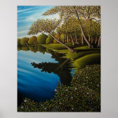 "Nachmittagsreflektionen" Poster (Vorne)