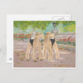 Nachmittagsspaziergang Postkarte (Vorne/Hinten)