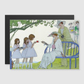 Nachmittagstee 1913 magnetkarte (Vorne/Hinten)