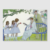 Nachmittagstee 1913 magnetkarte (Vorderseite)