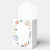 Nachmittagstee Babydusche Gefälligkeitsbox Geschenkschachtel (Geöffnet)