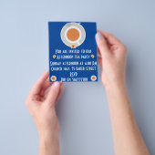 Nachmittagstee Einladung Flyer (Gruppe)