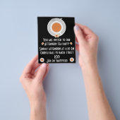 Nachmittagstee Einladung Flyer (Gruppe)