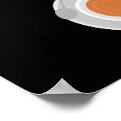 Nachmittagstee Einladung Poster (Ecke)