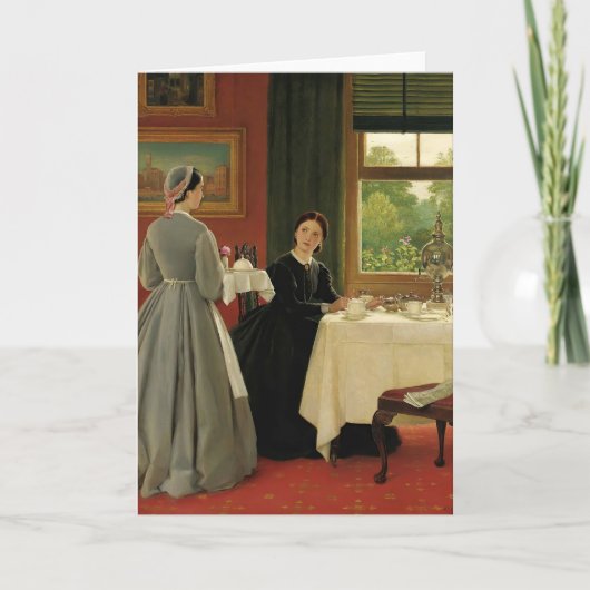 Nachmittagstee | George Dunlop Leslie Karte (Vorderseite)