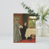 Nachmittagstee | George Dunlop Leslie Postkarte (Stehend Vorderseite)