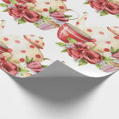 Nachmittagstee Geschenkpapier (Ecke)