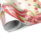 Nachmittagstee Geschenkpapier (Rolleneckpunkt)