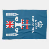 Nachmittagstee Geschirrtuch (Horizontal)