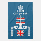 Nachmittagstee Geschirrtuch (Vertikal)