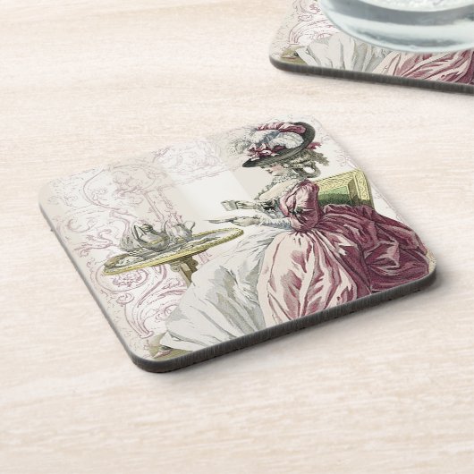 Nachmittagstee! Getränkeuntersetzer (Linke Seite)