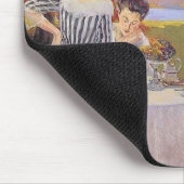 Nachmittagstee im Park Mousepad (Ecke)