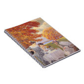 Nachmittagstee im Park Notizblock (Rechte Seite)