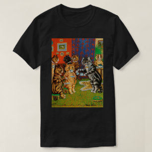 Nachmittagstee-Katzen, Louis Wain T-Shirt