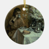 Nachmittagstee Keramikornament (Vorne)