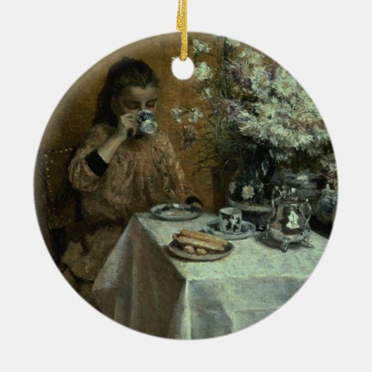 Nachmittagstee Keramikornament (Hinten)