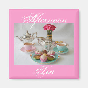 Nachmittagstee Kühlschrankmagnet