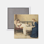 Nachmittagstee Magnet (Vorderseite/Rückseite)