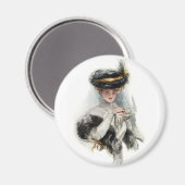 Nachmittagstee Magnet (Vorderseite/Rückseite)