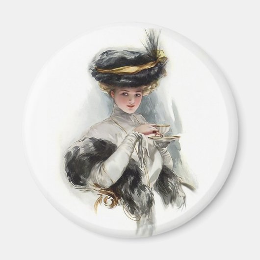 Nachmittagstee Magnet (Vorne)