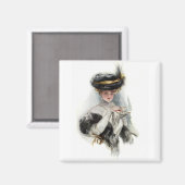 Nachmittagstee Magnet (Vorderseite/Rückseite)