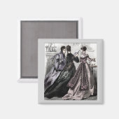 Nachmittagstee - Magnet #1 (Vorderseite/Rückseite)