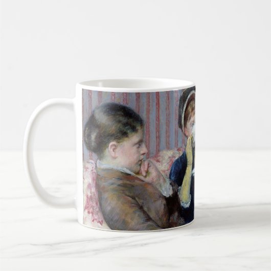 Nachmittagstee, Mary Cassatt Kaffeetasse (Links)
