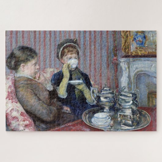 Nachmittagstee, Mary Cassatt Puzzle (Horizontal)