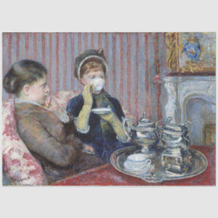 Nachmittagstee, Mary Cassatt Seidenpapier