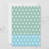 Nachmittagstee Party 50 Retro-Villen Einladung (Rückseite)