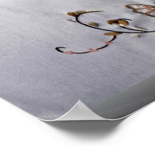 Nachmittagstee Poster (Ecke)