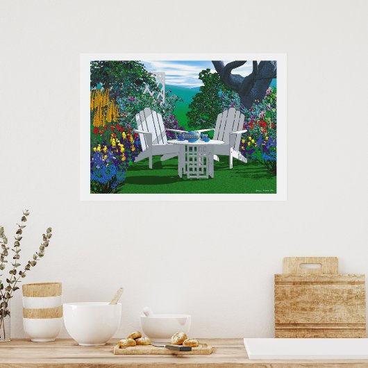 Nachmittagstee Poster (Küche)