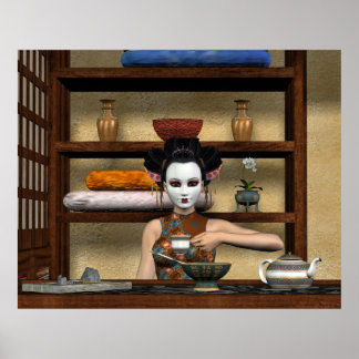 Nachmittagstee Poster