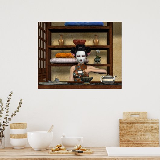 Nachmittagstee Poster (Küche)